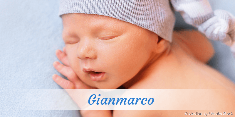 Baby mit Namen Gianmarco