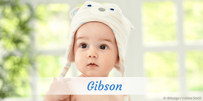 Baby mit Namen Gibson