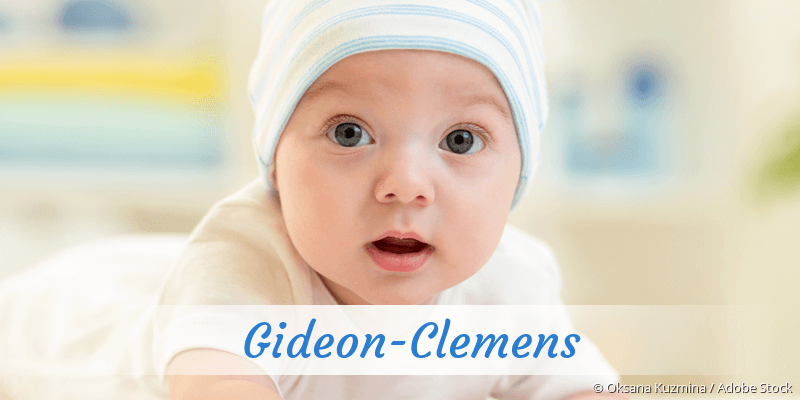 Baby mit Namen Gideon-Clemens