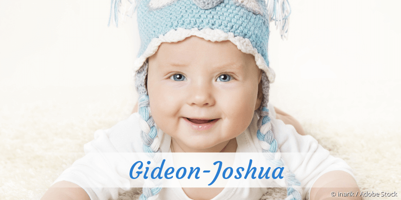 Baby mit Namen Gideon-Joshua