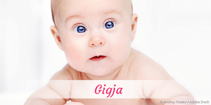 Baby mit Namen Gigja