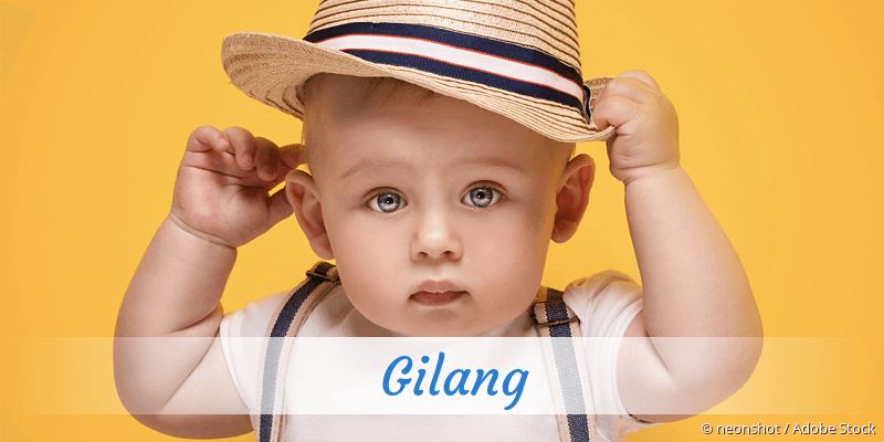 Baby mit Namen Gilang