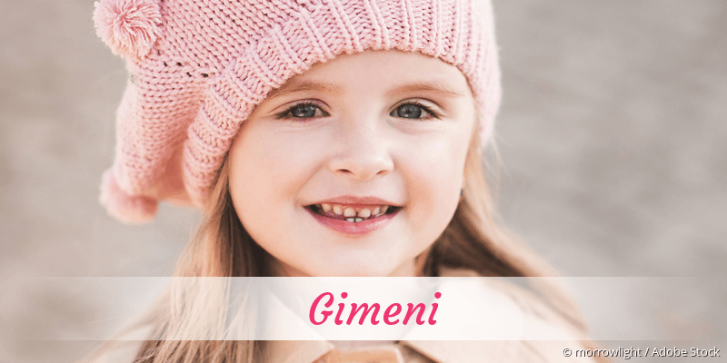 Baby mit Namen Gimeni