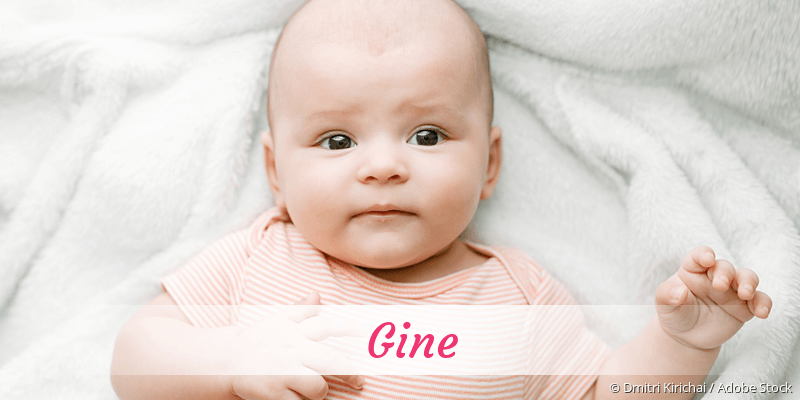 Baby mit Namen Gine