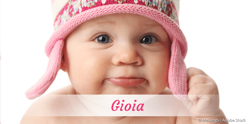 Baby mit Namen Gioia
