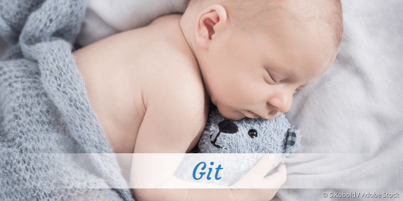 Baby mit Namen Git