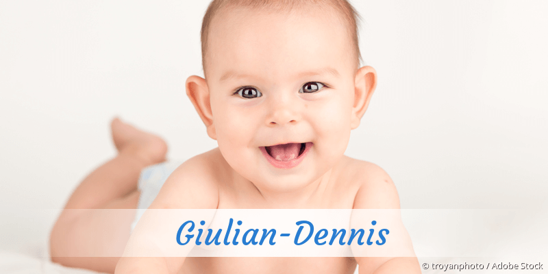 Baby mit Namen Giulian-Dennis