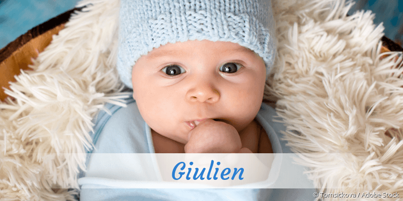 Baby mit Namen Giulien