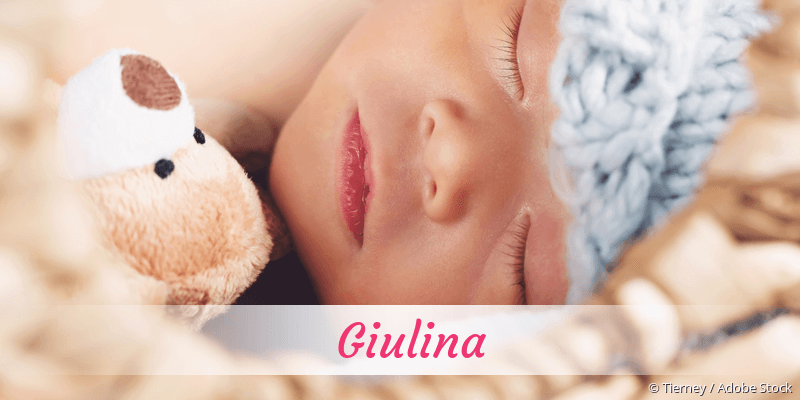 Baby mit Namen Giulina