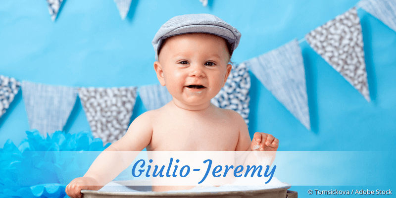 Baby mit Namen Giulio-Jeremy
