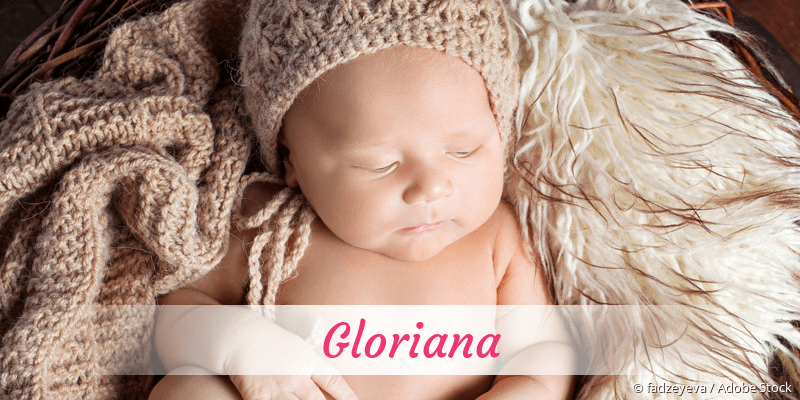 Baby mit Namen Gloriana