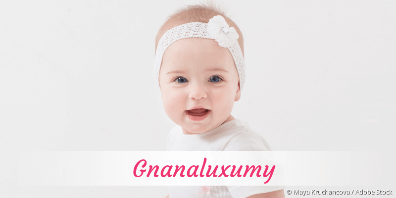 Baby mit Namen Gnanaluxumy