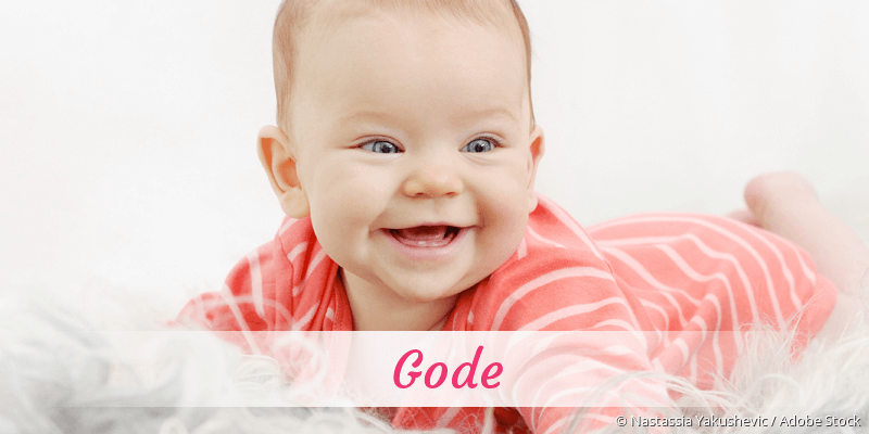 Baby mit Namen Gode