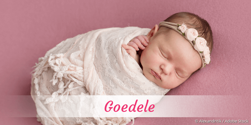 Baby mit Namen Goedele