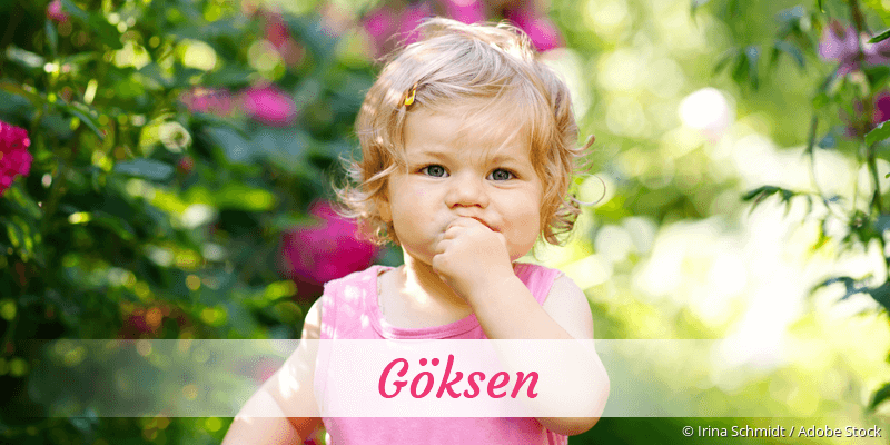 Baby mit Namen Gksen