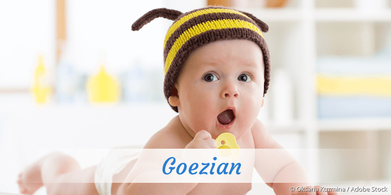 Baby mit Namen Goezian