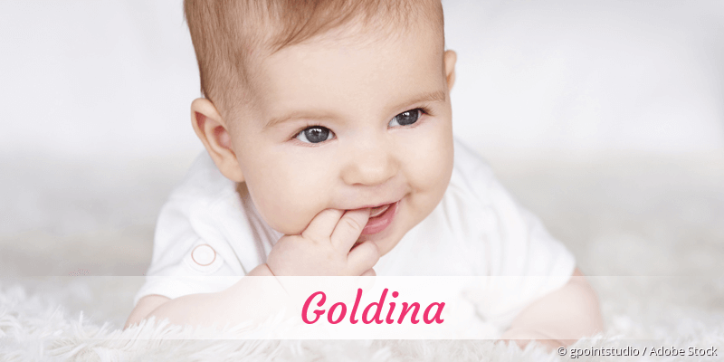 Baby mit Namen Goldina