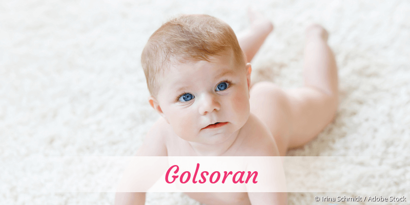 Baby mit Namen Golsoran