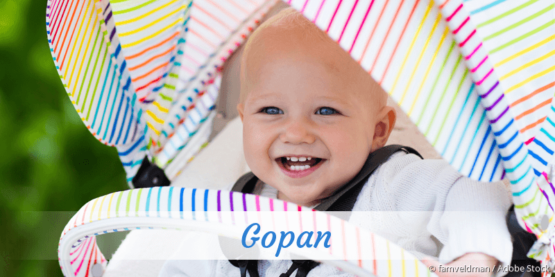 Baby mit Namen Gopan