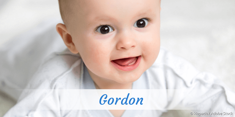 Baby mit Namen Gordon