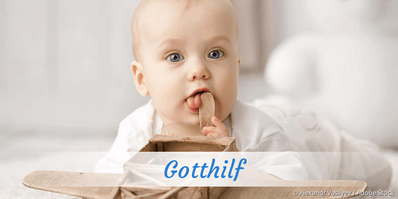 Baby mit Namen Gotthilf