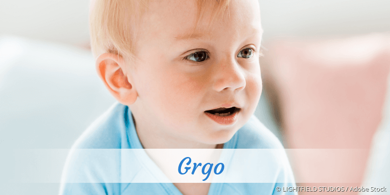 Baby mit Namen Grgo