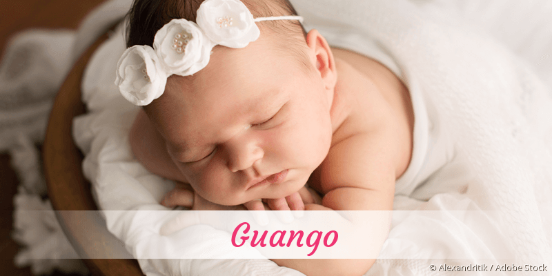 Baby mit Namen Guango