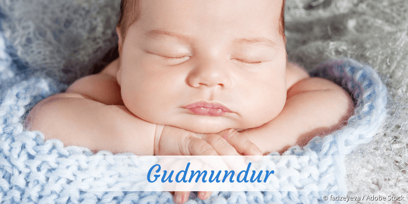 Baby mit Namen Gudmundur