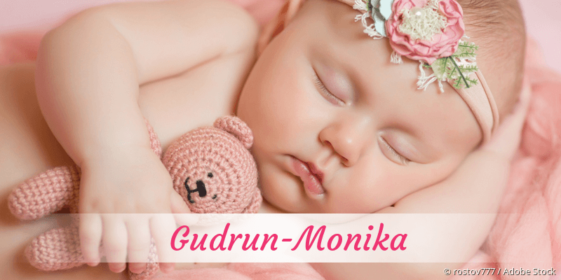 Baby mit Namen Gudrun-Monika