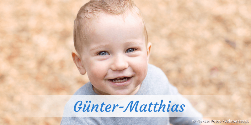 Baby mit Namen Gnter-Matthias