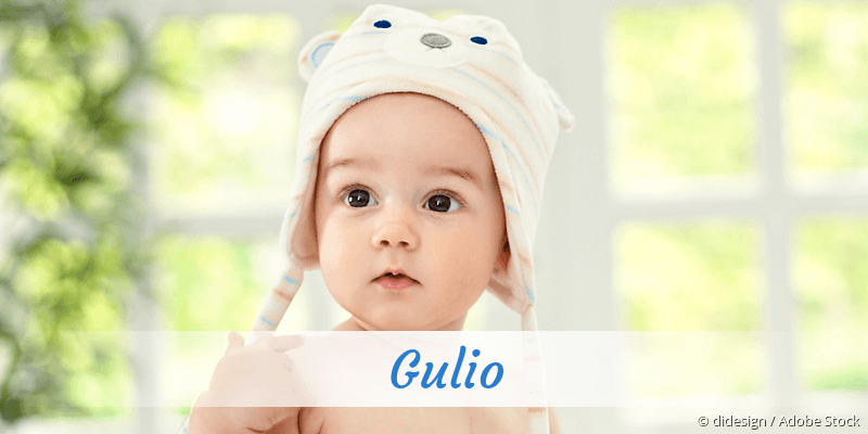 Baby mit Namen Gulio