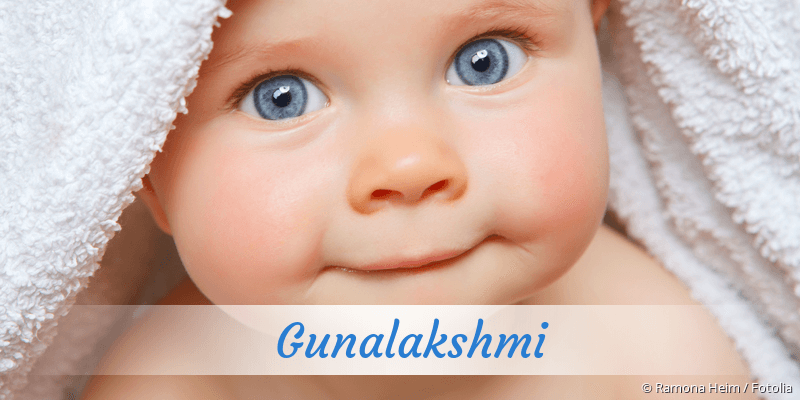 Baby mit Namen Gunalakshmi