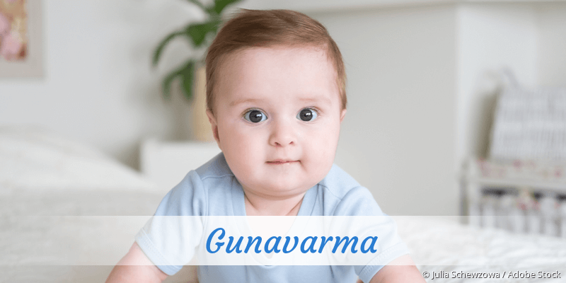 Baby mit Namen Gunavarma
