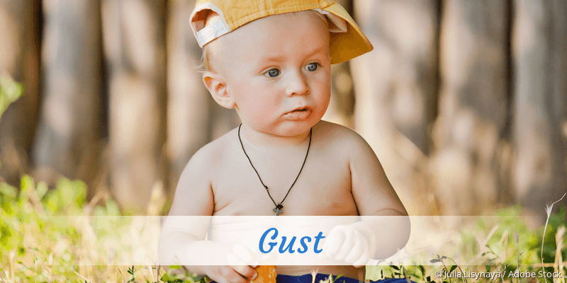 Baby mit Namen Gust