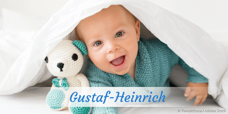 Baby mit Namen Gustaf-Heinrich