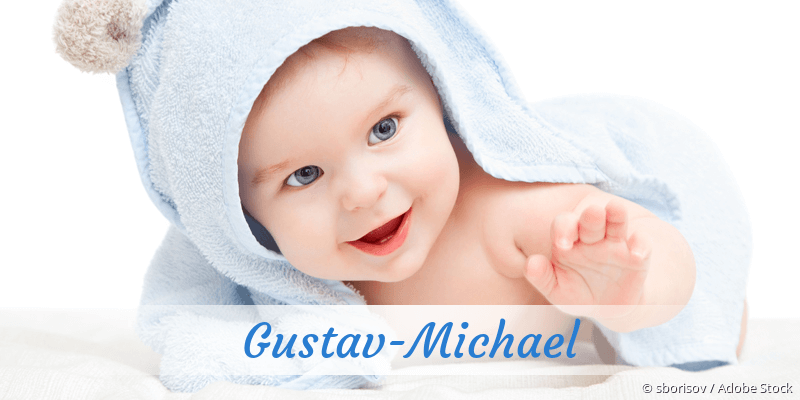 Baby mit Namen Gustav-Michael
