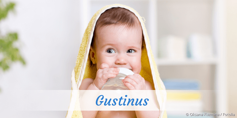 Baby mit Namen Gustinus