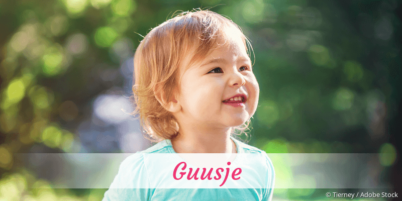 Baby mit Namen Guusje
