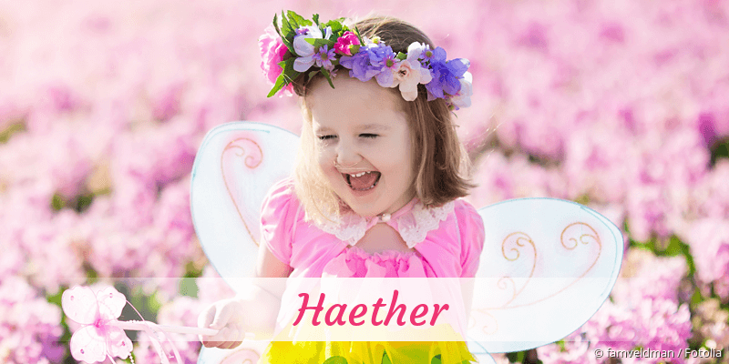 Baby mit Namen Haether