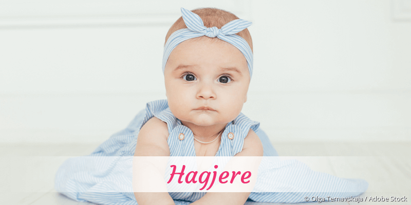 Baby mit Namen Hagjere