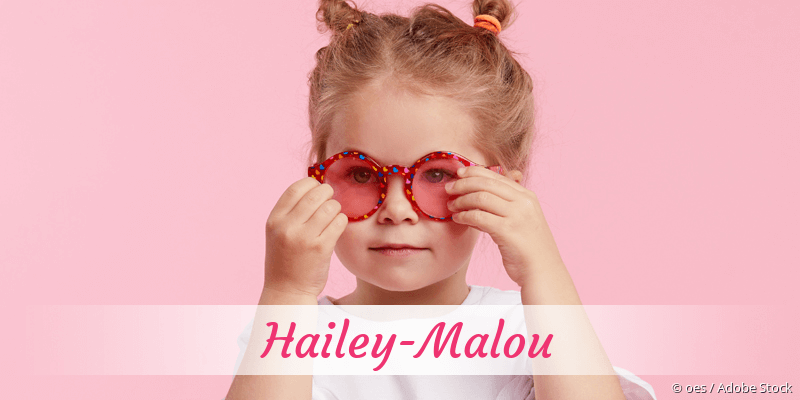 Baby mit Namen Hailey-Malou