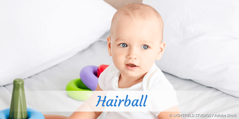 Baby mit Namen Hairball