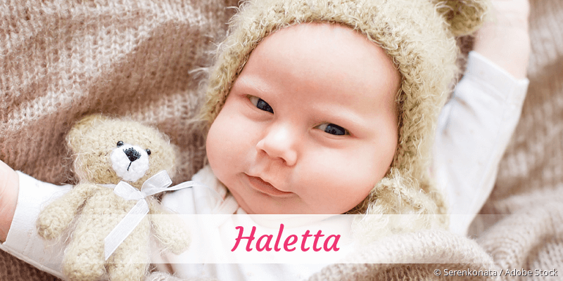 Baby mit Namen Haletta