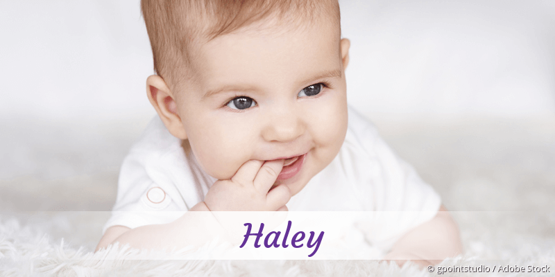 Baby mit Namen Haley