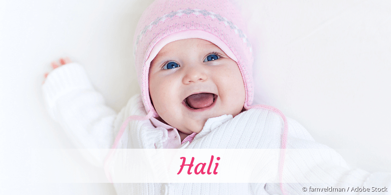 Baby mit Namen Hali