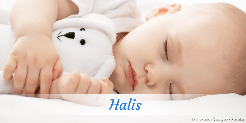 Baby mit Namen Halis