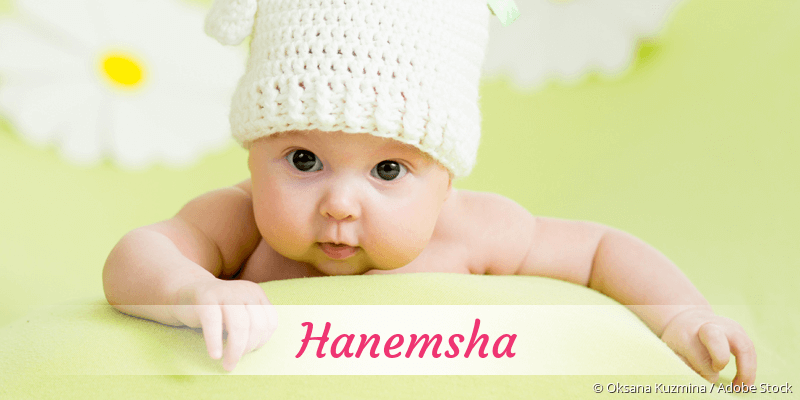 Baby mit Namen Hanemsha