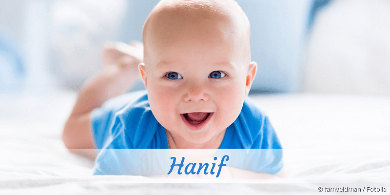 Baby mit Namen Hanif
