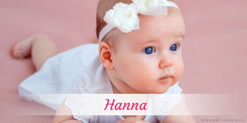 Baby mit Namen Hanna