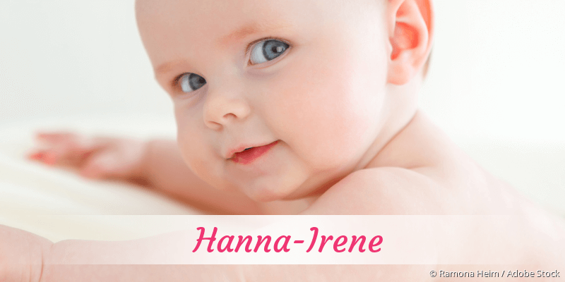 Baby mit Namen Hanna-Irene